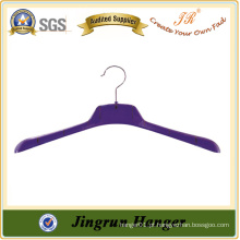 Hot Sale Display Purple Plastic Coat Hanger